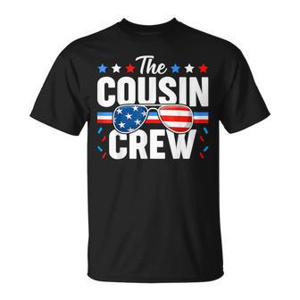 Cousin Crew 4Th Of July Patriotic American Family Matching Unisex T-Shirt | Mazezy