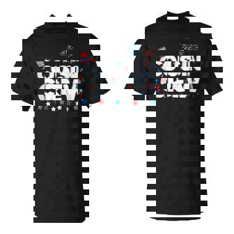 Cousin Crew 4Th Of July Patriotic American Family Matching V9 Unisex T-Shirt - Seseable