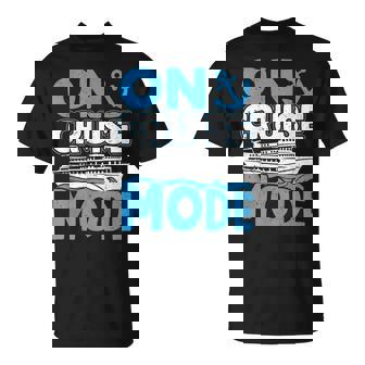On Cruise Mode 2022 Outfit Ship Cruising Vacation T-shirt - Thegiftio