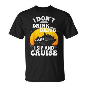 Cruise For Cruise Vacation Boat Trip T-shirt - Thegiftio UK