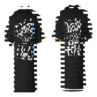 Daddy Is My Hero Father Superhero Dad T-shirt - Thegiftio