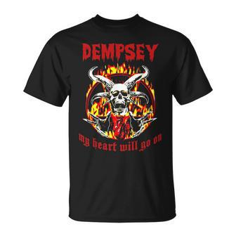 Dempsey Name Dempsey Name Halloween T-Shirt - Seseable