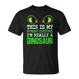 Dinosaur Halloween Costume Cute Belly T-shirt - Thegiftio UK