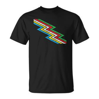 Disability Pride Flag Vintage Retro Unisex T-Shirt | Mazezy