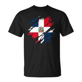 Dominican Flag Dominican Republic Gift Unisex T-Shirt | Mazezy