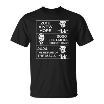 Donald Trump 2024 Ultra Maga The Return Of The Maga T-shirt - Thegiftio UK