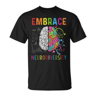 Embrace Neurodiversity V2 Unisex T-Shirt | Favorety AU