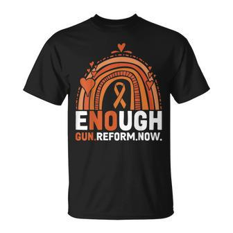 End Gun Violence Wear Orange V2 Unisex T-Shirt | Mazezy