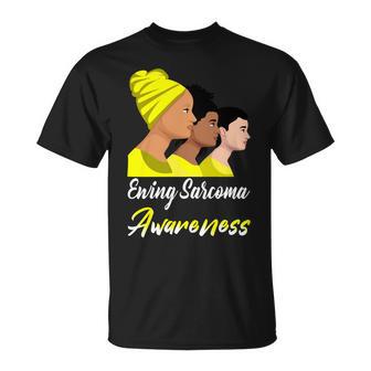 Ewings Sarcoma Awareness Yellow Women Ewings Sarcoma Ewings Sarcoma Awareness Unisex T-Shirt | Favorety DE