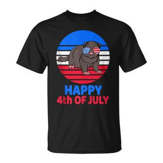 Ferret 4Th Of July For Ferret Lover July 4Th Ferret Mom Dad Unisex T-Shirt - Seseable