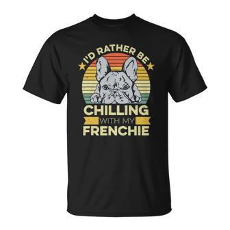 Frenchie For A French Bulldog Owner Unisex T-Shirt | Mazezy