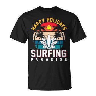 Funny Enjoy The Summer Holiday Summer Surfing Paradise Unisex T-Shirt | Favorety DE