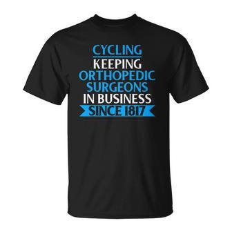 Funny Orthopedic Surgeon Gifts For Men Women Orthopod Unisex T-Shirt | Mazezy