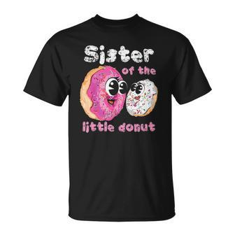 Funny Sister Donut Gift Pregnancy Announcement Women Girls Unisex T-Shirt | Mazezy
