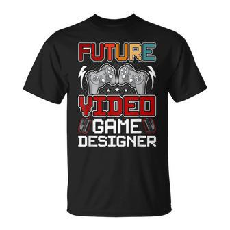 Future Video Game Designer Video Gamer Gaming Unisex T-Shirt - Seseable