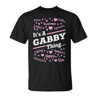Gabby Grandma Its A Gabby Thing T-Shirt - Seseable
