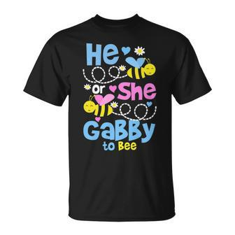 Gabby Grandma He Or She Gabby To Bee T-Shirt - Seseable