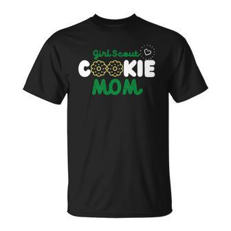 Girl Scout Cute Cookie Mom Unisex T-Shirt | Mazezy