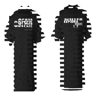 Godfather Est 2022 Fathers Day God Dad Announcement Reveal Unisex T-Shirt | Mazezy