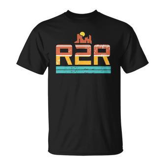 Grand Canyon National Park R2r2r Rim To R2r Hiking Camping Unisex T-Shirt | Mazezy