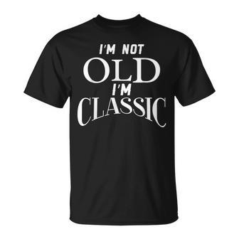 Growing Old Elderly People Retro T-shirt - Thegiftio UK