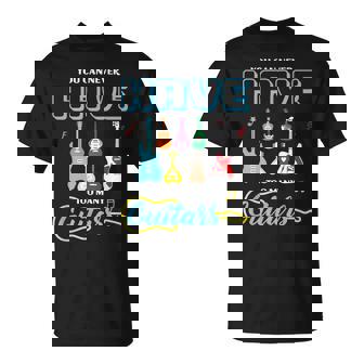 You Can Never Have Too Many Guitars V2 T-shirt - Thegiftio