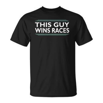 This Guy Wins Races Cone And Racing Car Autocross T-shirt - Thegiftio UK