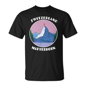 Hiking Matterhorn Switzerland Vacation Gift Unisex T-Shirt | Mazezy