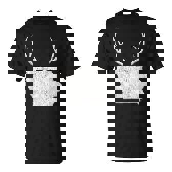 Iowa Deer Hunting Vintage Deer Hunting T-shirt - Thegiftio