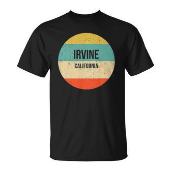 Irvine California Irvine Vintage Retro Unisex T-Shirt | Mazezy