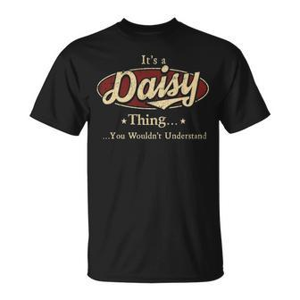 Its A Daisy Thing You Wouldnt Understand Daisy T-Shirt - Seseable