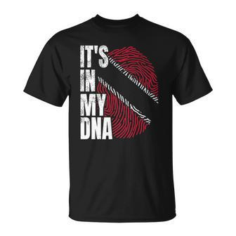 Its In My Dna Trinidad And Tobago Funny Black History Month Unisex T-Shirt | Mazezy