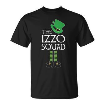 Izzo Name The Izzo Squad Leprechaun T-Shirt - Seseable