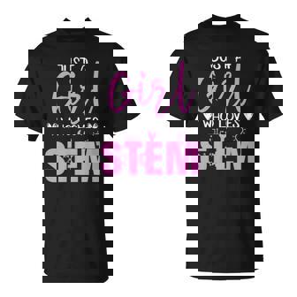 Just Girl Who Loves Stem Teacher T-shirt - Thegiftio