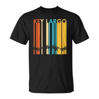 Key Largo Florida Retro Vintage Home T-shirt - Thegiftio UK