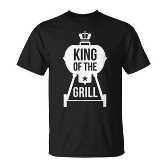 King Of The Grill Cooking And Grill T-shirt - Thegiftio UK