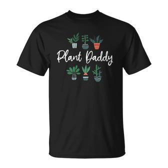 Landscaping Daddy Funny Garden Plant Lover For Gardeners Unisex T-Shirt | Mazezy