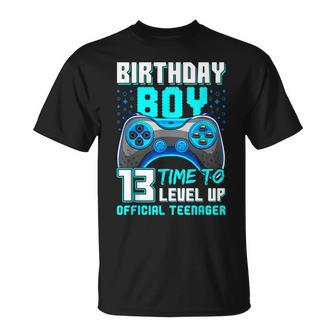 Level 13 Unlocked Video Game 13Th Birthday Official Nager Unisex T-Shirt - Seseable