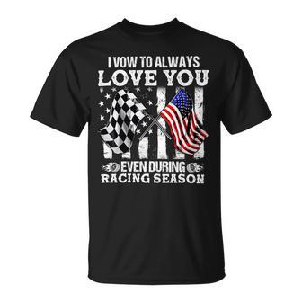 Love You During Racing Season Unisex T-Shirt | Favorety AU