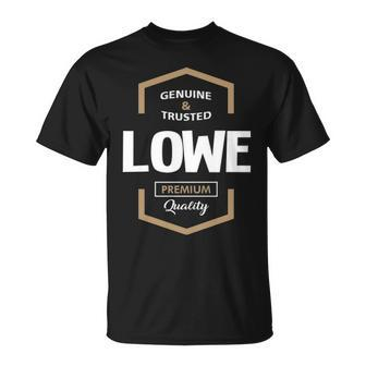 Lowe Name Lowe Premium Quality T-Shirt - Seseable