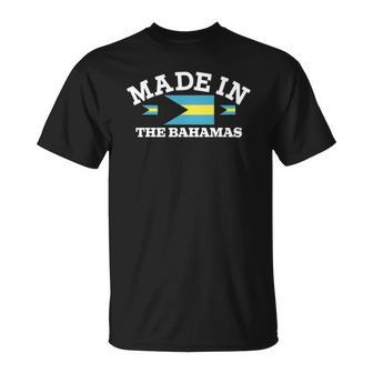 Made In The Bahamas Bahamian Flag Unisex T-Shirt | Mazezy