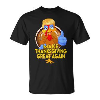 Make Thanksgiving Great Again Funny 2 Shirt Unisex T-Shirt | Favorety CA