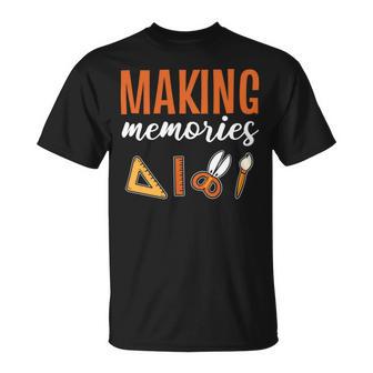 Making Memories Scrapbooking Scrapbook Unisex T-Shirt | Favorety