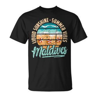 Maldives Liquid Sunshine Summer Vibes Maldives Vacation T-shirt - Thegiftio UK