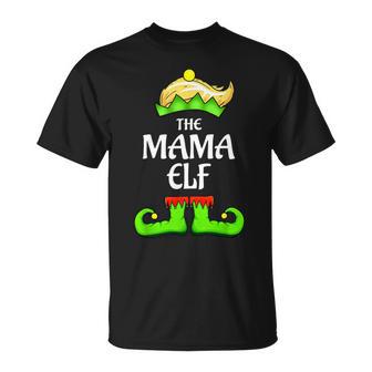 Mama Elf Matching Group Xmas Funny 511 Shirt Unisex T-Shirt | Favorety CA