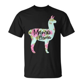 Mama Llama Floral Unisex T-Shirt | Favorety UK