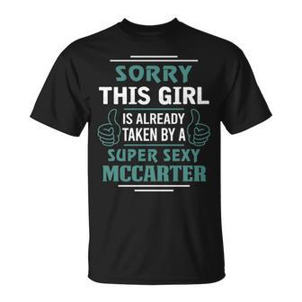 Mccarter Name This Girl Is Already Taken By A Super Sexy Mccarter V2 T-Shirt - Seseable