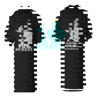Merdad Security Merman Mermaids Daddy Fathers Day Dad T-shirt - Thegiftio