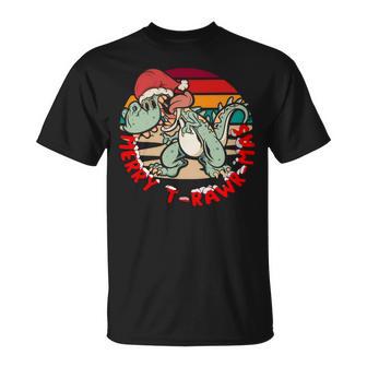 Merry Trawrmas Unisex T-Shirt | Favorety