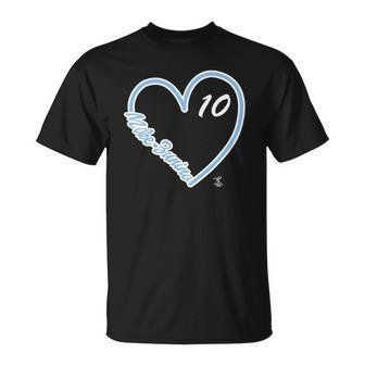 Mike Zunino Heart Script Gameday Unisex T-Shirt | Mazezy